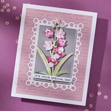 Spellbinders Dies - Layered Gladiolus